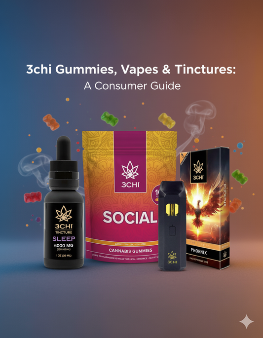 3chi Gummies, Vapes & Tinctures: A Consumer Guide