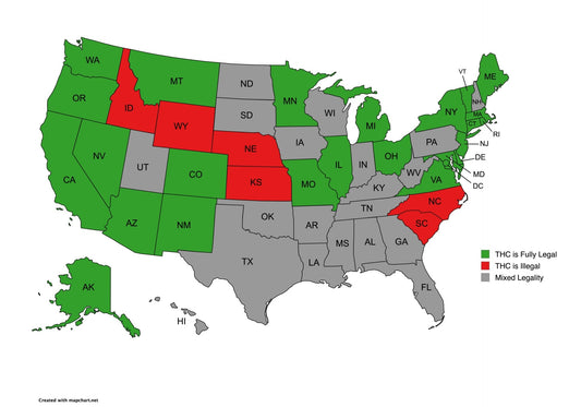 Is THC Legal in My State? – Updated January 1st, 2025