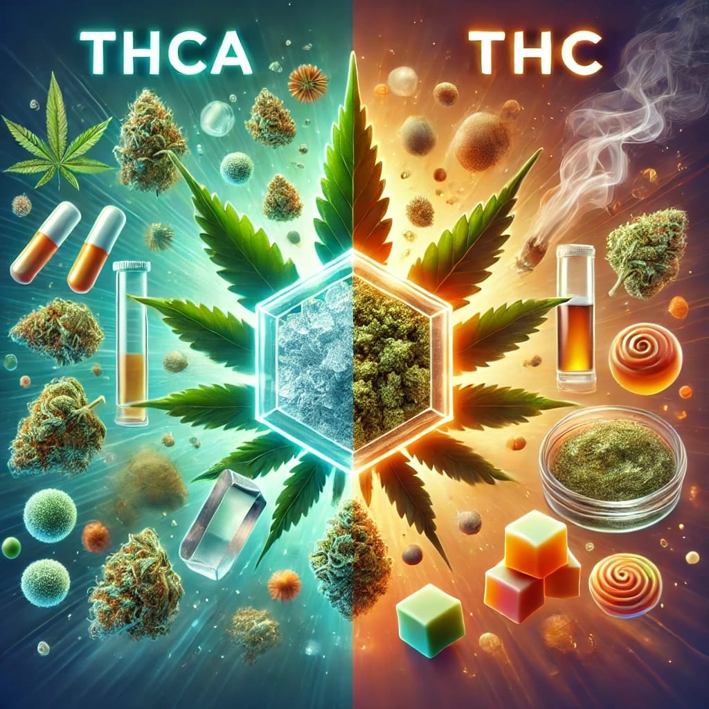 THC vs. THCA: Breaking Down the Differences