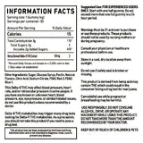 Cannabis Life Kushberry gummies information panel showing 50mg Delta-8 THC per gummy, ingredients, and warnings.