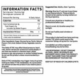 Cannabis Life Pink Paradise gummies information panel showing 25mg Delta-8 THC per gummy, ingredients, and warnings.