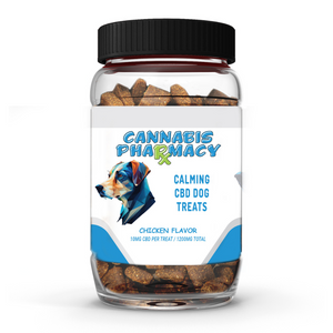 Cannabis Pharmacy Calming CBD Dog Treats – 1200mg – 120ct – Chews
