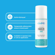 cbdMD | 3000mg CBD Freeze Roll On | CBD Cream for Pain – 3000 Rollon