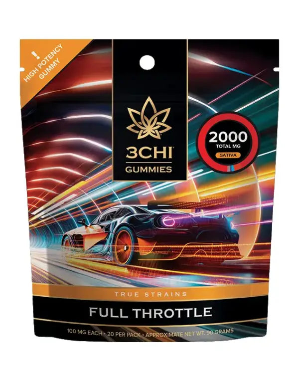 3Chi THC Gummies - Full Throttle