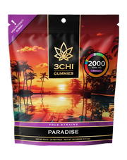 True Strains High Potency Gummies 2000mg - 20ct Paradise