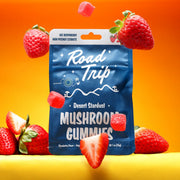Road Trip | Strawberry Mushroom Gummies | Desert Stardust – High Potency Extract – 8ct – 6O5A3488 Copy