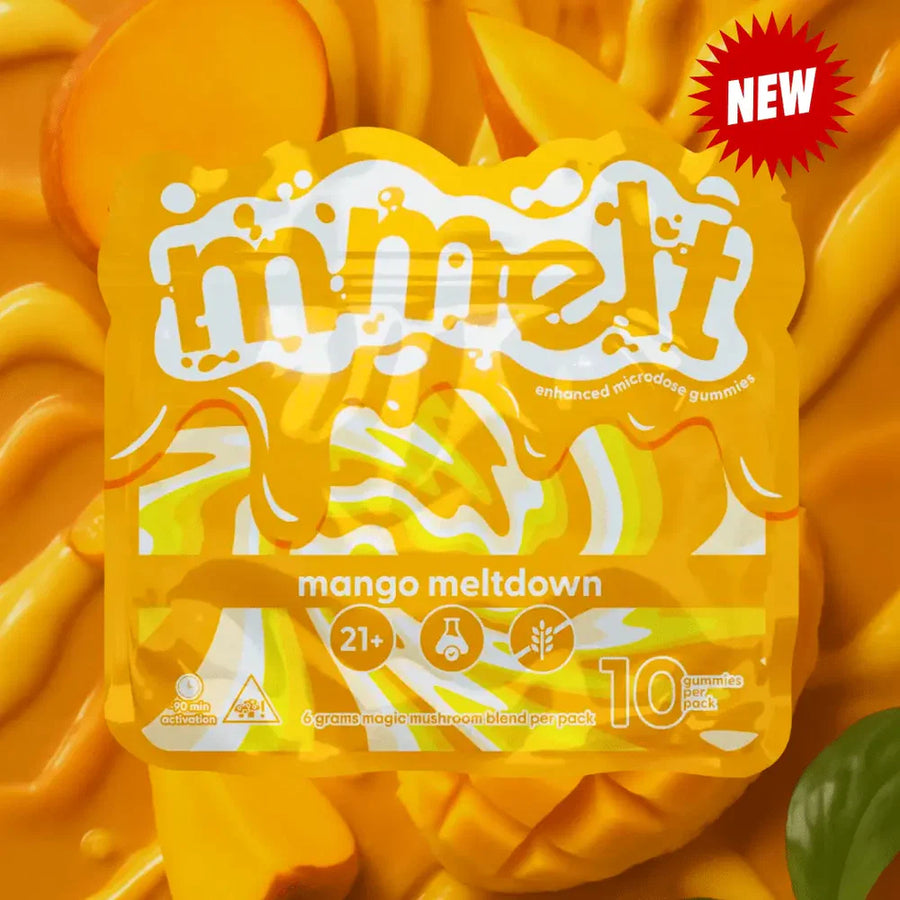 Mmelts | Mango Meltdown Mushroom Gummies | 10ct