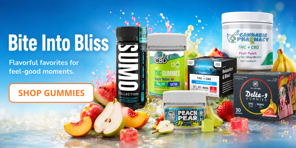 Bite into bliss — THC gummies