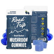 Desert Stardust Mushroom Gummies - 8ct Blue Raspberry