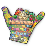 Shaka Sweets | Magic Mushroom + THC Gummies | Bomb Pop – 8ct – front view