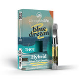 Cannabis Life | Blue Dream THCP Vape Cart | Hybrid – 1g – side view