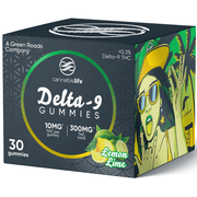Delta-9 THC Gummies 10mg - 30ct Lemon Lime