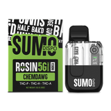 Half Bak'd | Rosin Blend Sumo THC Vape - Chemdawg | 5G - Indica Disposable