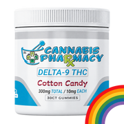 Delta-9 THC Gummies 10mg - 30ct Cotton Candy