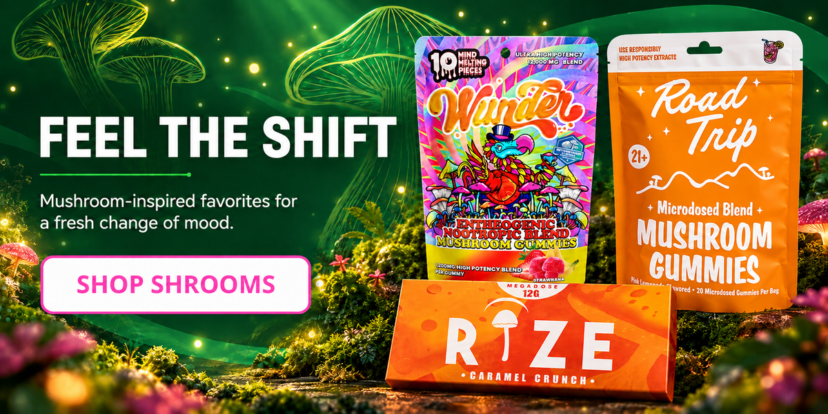 Feel the shift — mushroom products