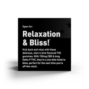 Green Roads | Delta-9 THC Gummies 25:1 Cherry Lime Pie | 6mg THC + 150mg CBD – 30ct – Relax Left 00674
