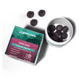 Green Roads Kava Gummies - Tahitian Berry Twist - Spilt on table