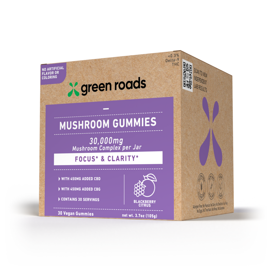 Mushroom Gummies - Focus & Clarity Front