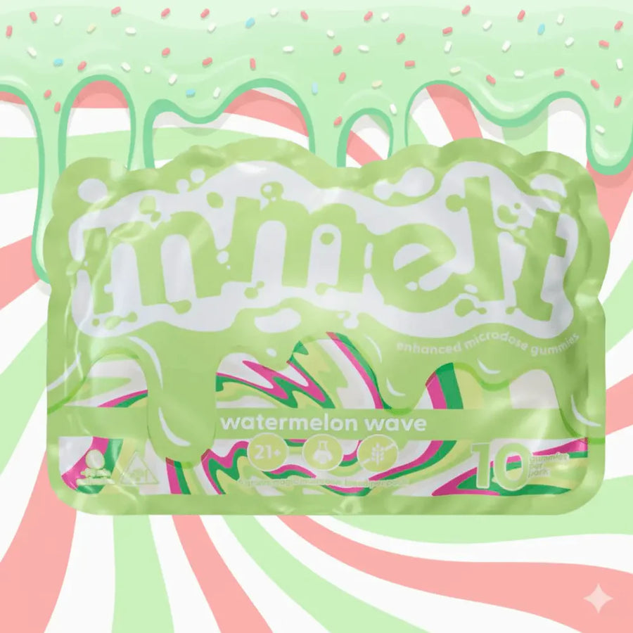 Mmelts | Watermelon Wave Mushroom Gummies | 10ct