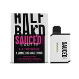 Half Bak'd SAUCE'D EXOTIX LA Pop Rockz 4G Disposable - Front