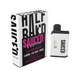 Half Bak'd SAUCE'D EXOTIX LA Pop Rockz 4G Disposable - Side