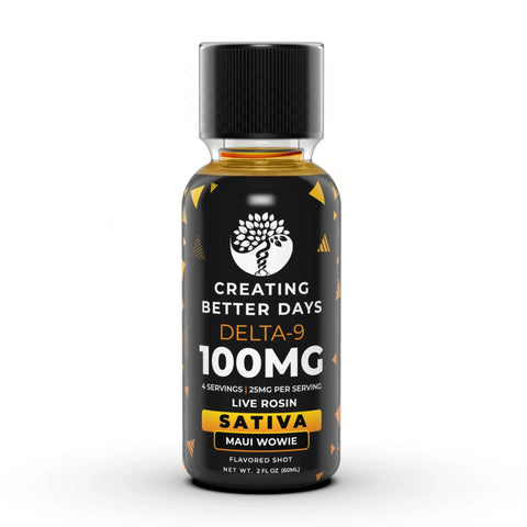 Creating Better Days | Maui Wowie Nano THC Shot | 100mg