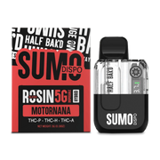 Half Bak’d | Rosin Blend Sumo THC Vape – Motornana | 5G – Hybrid Disposable