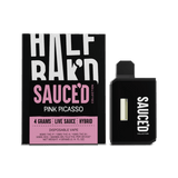 Half Bak'd SAUCE'D Pink Picasso 4G Disposable - Front