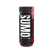 Half Bak’d Strawberry Frenzy Sumo Gummies – High Potency 25ct Jar Angled View
