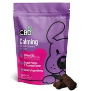 CBDfx CBD Calming Hard Chews for Dogs 600mg - 30ct Hard Chews