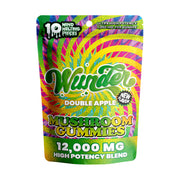 Double Apple Mushroom Gummies 2400mg - 10ct Double Apple