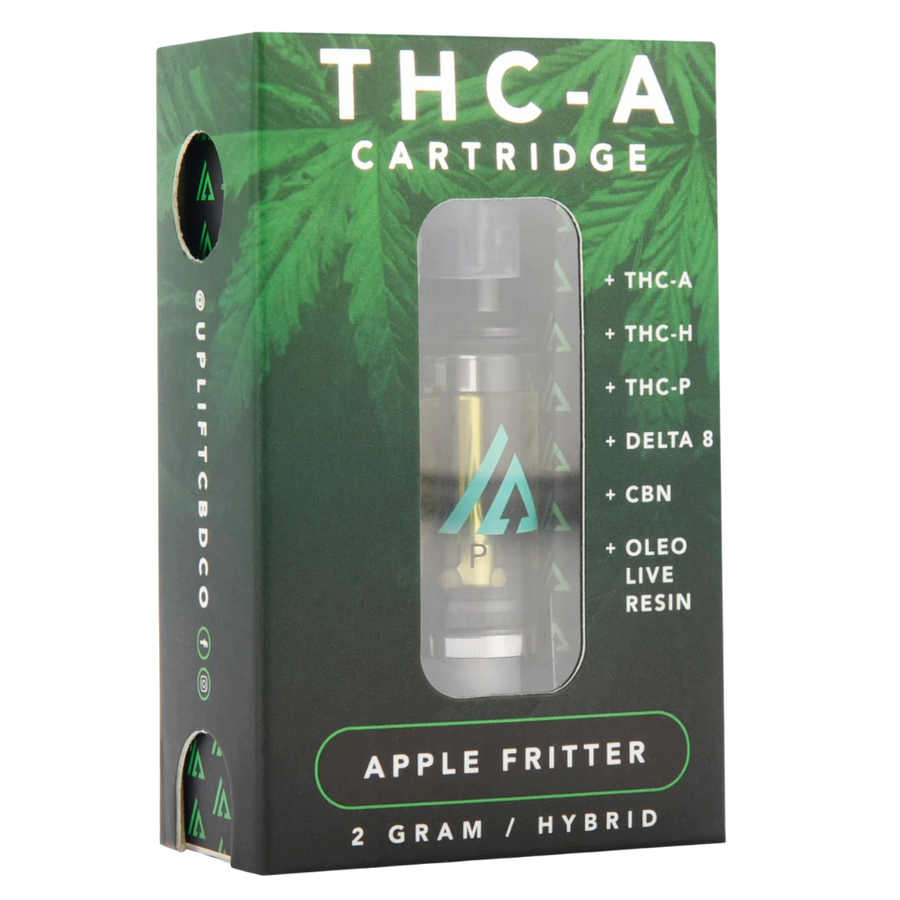 Uplift | 2 Gram THC-A Cartridge | Apple Fritter – Hybrid