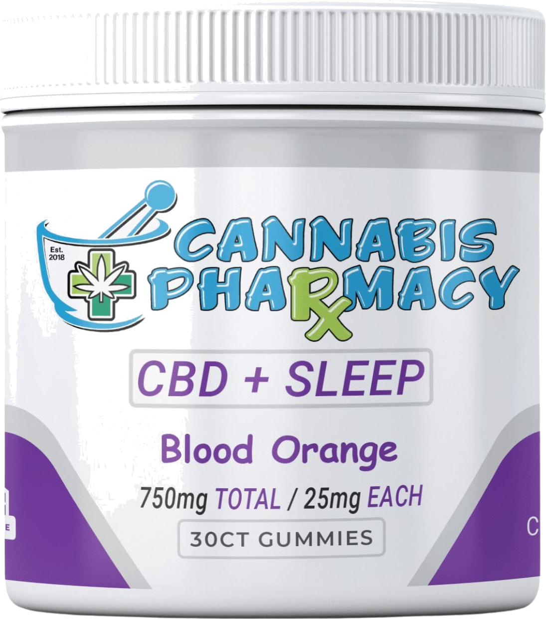 CBD Sleep Gummies Blood Orange - 30ct Blood Orange