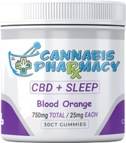 CBD Sleep Gummies Blood Orange - 30ct Blood Orange