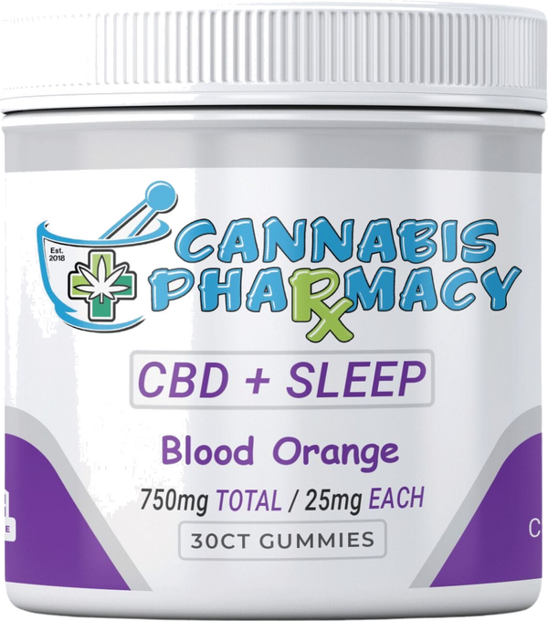 CBD Sleep Gummies Blood Orange - 30ct