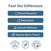 CBDfx CBD Gummies + THC: Berry Buzz Sativa 