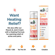 CBDfx CBD Cream For Muscle & Joint: Cooling Formula 1000-3000mg