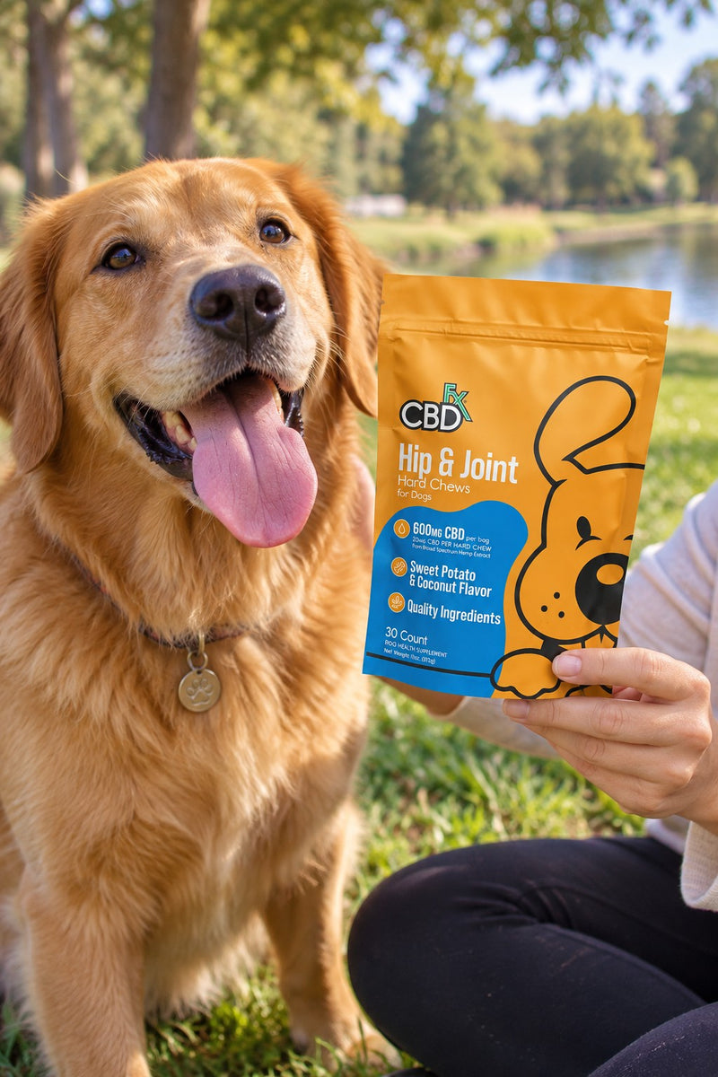 Settled nerves, happier joints, happier dog