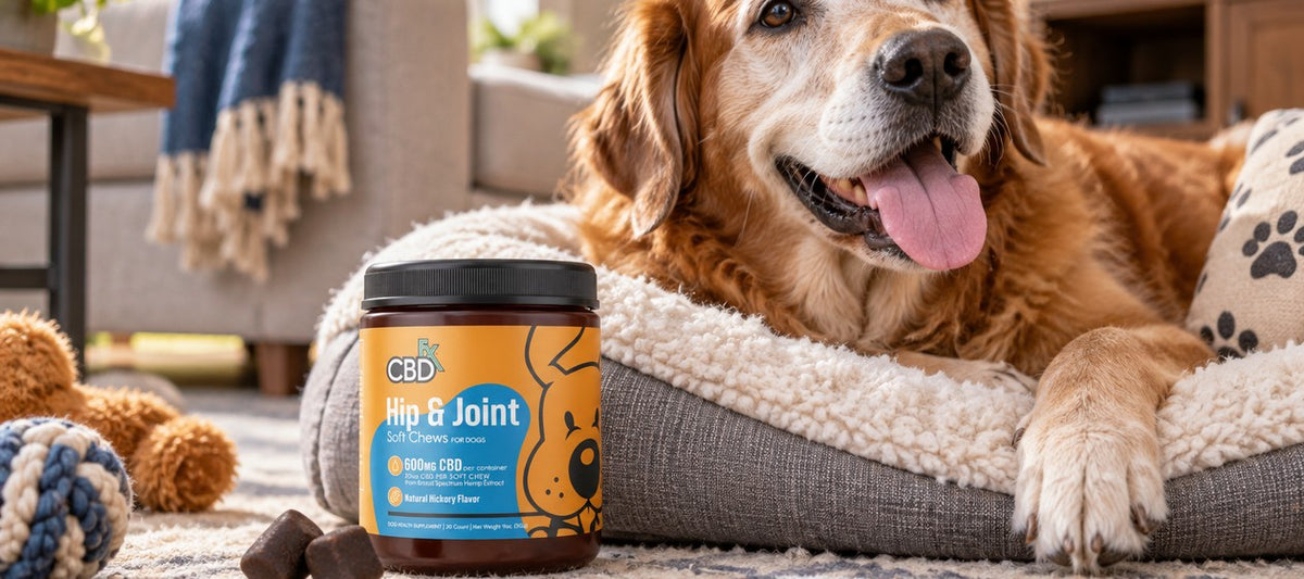 Settled nerves, happier joints, happier dog