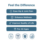CBDfx CBD Dog Treats: Hip & Joint Chews 
