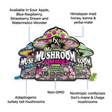 CBDfx Microdose Mushroom Gummies
