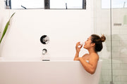 CBDfx | CBD Bath Bomb – Recharge | 200mg Eucalyptus Bath Bomb – lifestyle photo