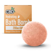 CBDfx CBD Bath Bomb 200mg Hydrating Mango & Shea Butter