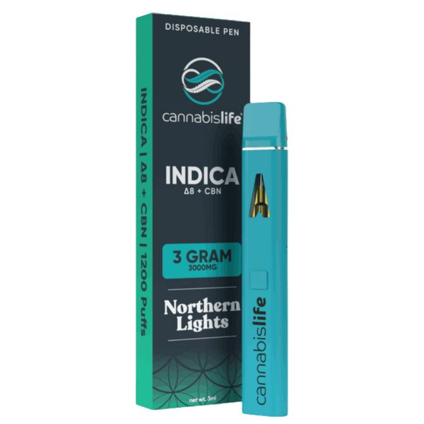 Cannabis Life | Northern Lights THC Vape | 3g Indica – THC Disposable Vape