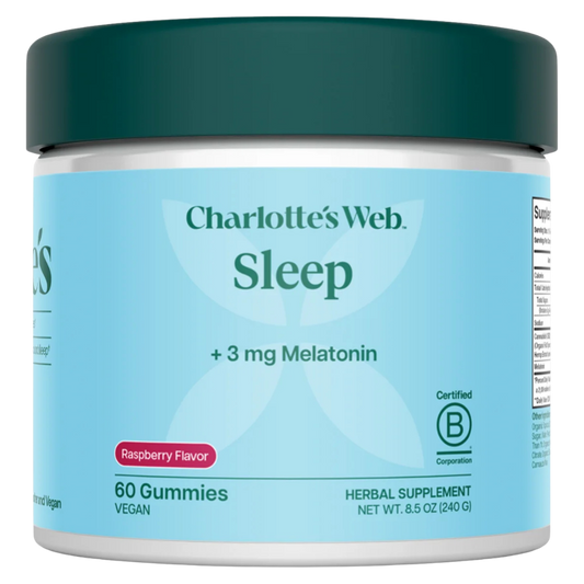 Charlotte’s Web | Full Spectrum CBD Gummies Sleep | 10mg – 60 Count