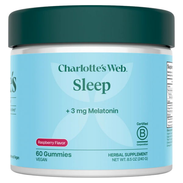 Charlotte’s Web | Full Spectrum CBD Gummies Sleep | 10mg – 60 Count