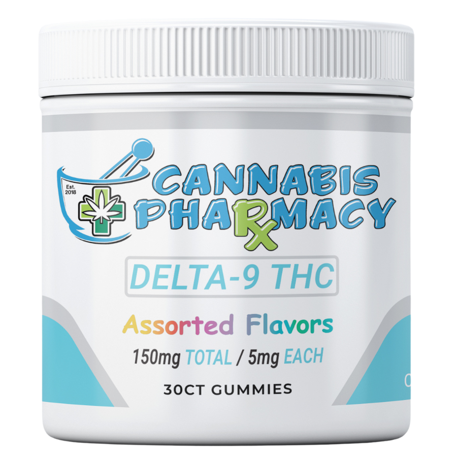Cannabis Pharmacy | Micro Dose Delta-9 THC Gummies | Nano 5mg – Assorted Flavors – 30ct