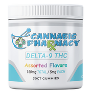 Micro Dose Delta-9 THC Gummies Nano 5mg - 30ct Assorted Flavors
