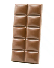 3CHI | Delta-9 THC:CBD Chocolate Bar – Milk Chocolate | 300mg – 10 squares – Unwrapped