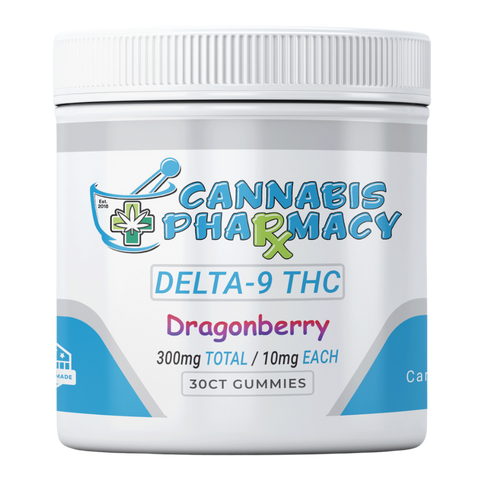 Cannabis Pharmacy Delta-9 THC Gummies | 10mg - Dragonberry - 30ct